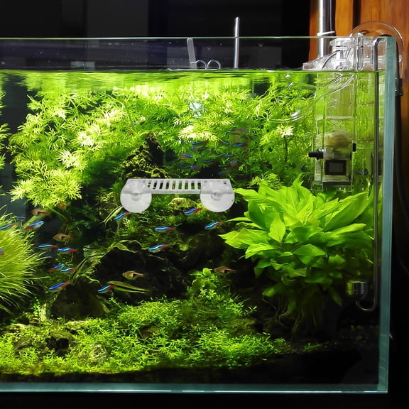 BESTYASH White Betta Fish Leaf Resting Float 3D Printed Aquarium Decoration for Fish Tanks