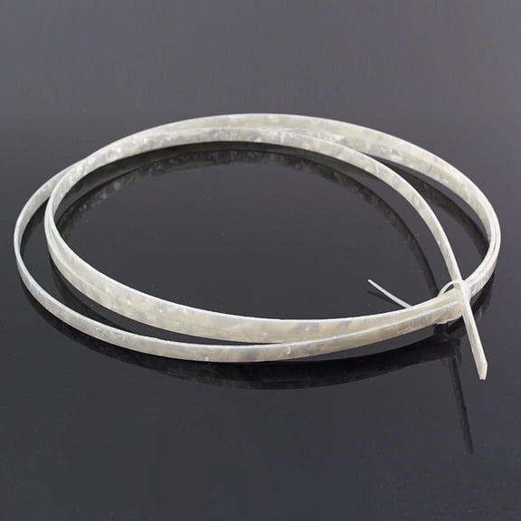 BESTYASH White Celluloid Guitar Binding Set for Acoustic Classical Guitar and Mandolin Repair