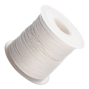 BESTYASH White Cotton Candle Wicks for Pillar and Taper Candle Making, and Thread