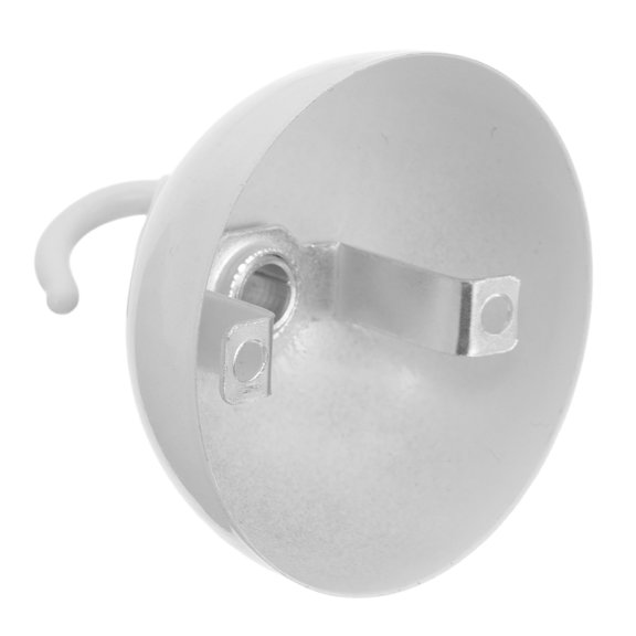 BESTYASH White Decorative Ceiling Hook Plate for Home Pendant Lamp Lighting Fixtures