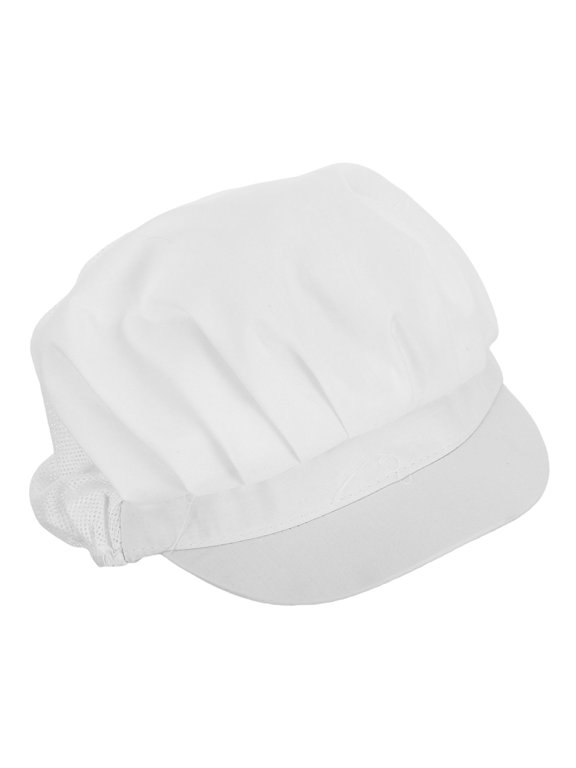 White Dust Cap Reusable Catering Hat for Home Use Comfortable Wear