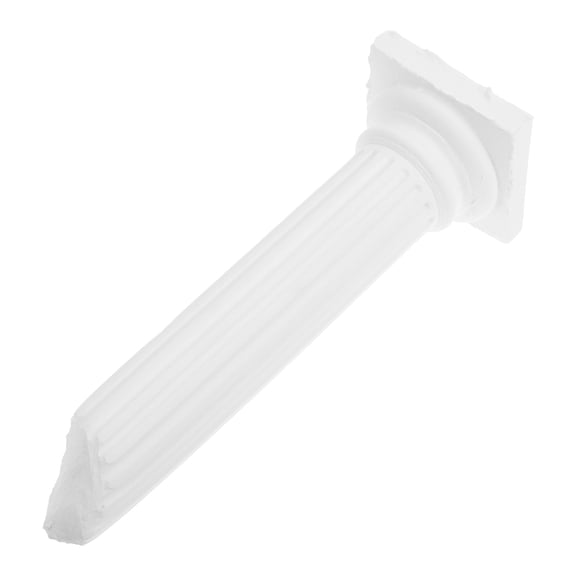 BESTYASH White Gypsum Roman Pillar Statue, Column Sculpture for Home Interior Decor and Studio Photography Prop Display