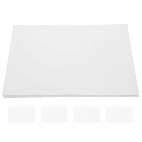 BESTYASH White Matte Adhesive Label Stickers for Mailing Address Organization and Material Identification