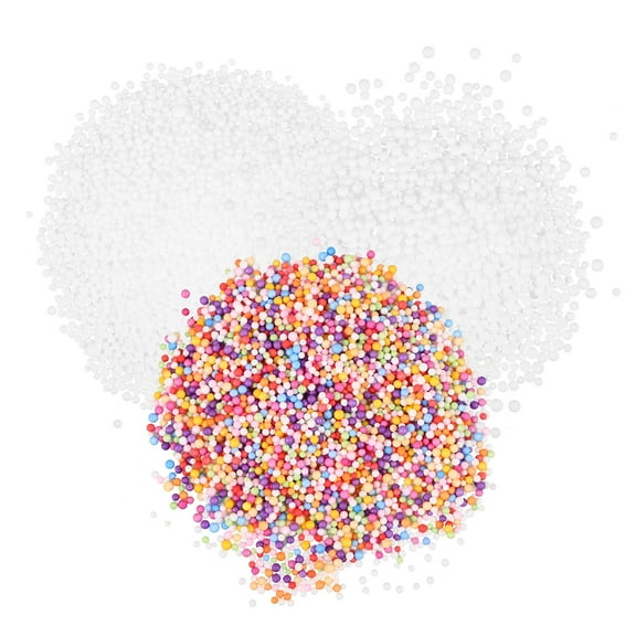 BESTYASH White Micro Foam Beads Soft Durable Stuffing for Stuffed Animals and Vase Decorative Crafts