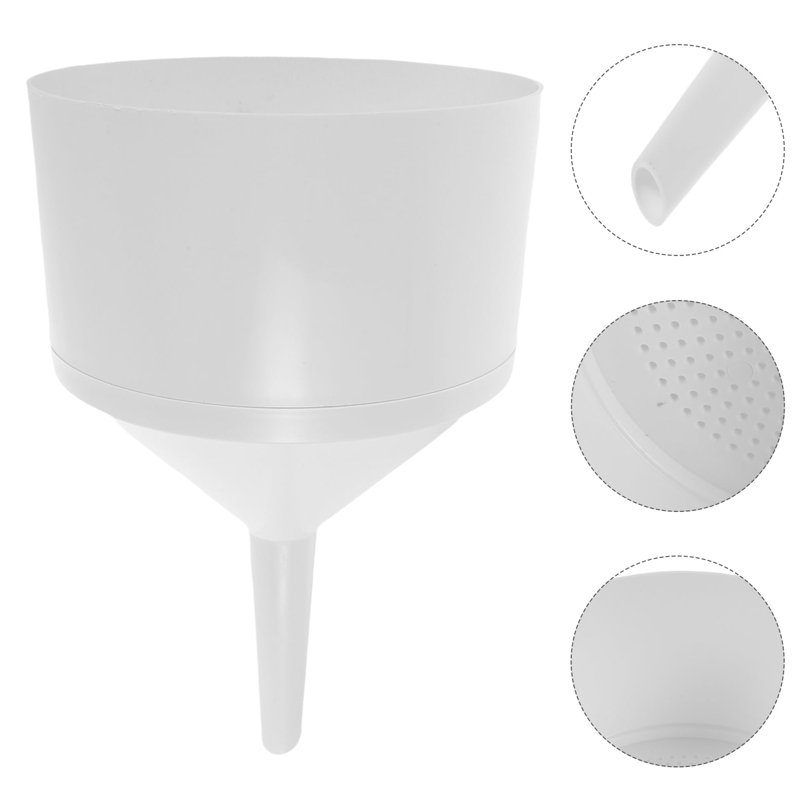 BESTYASH White Plastic Buchner Filter Funnel for Laboratory Solvent ...