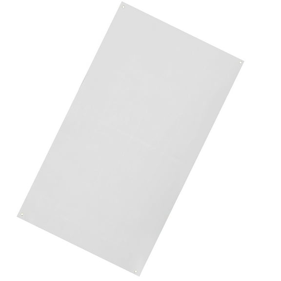 BESTYASH White Polyester Photography Backdrop Cloth - Multi-Purpose Photo Background Banner for Weddings, Parties, and Events