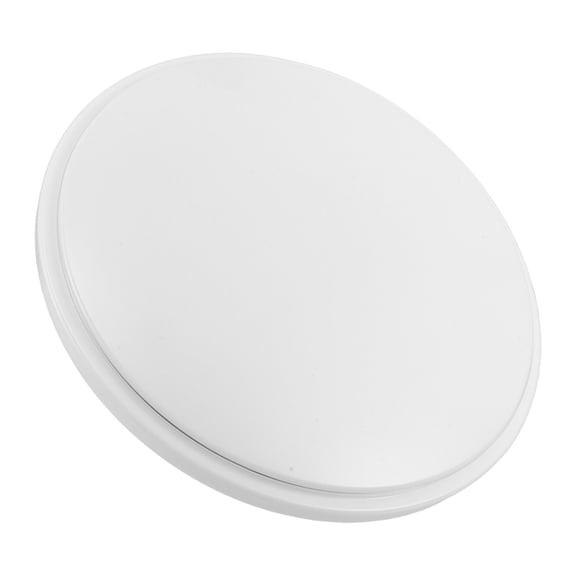 BESTYASH Easy Install White Round Ceiling Light Cover for Bathroom Fixtures