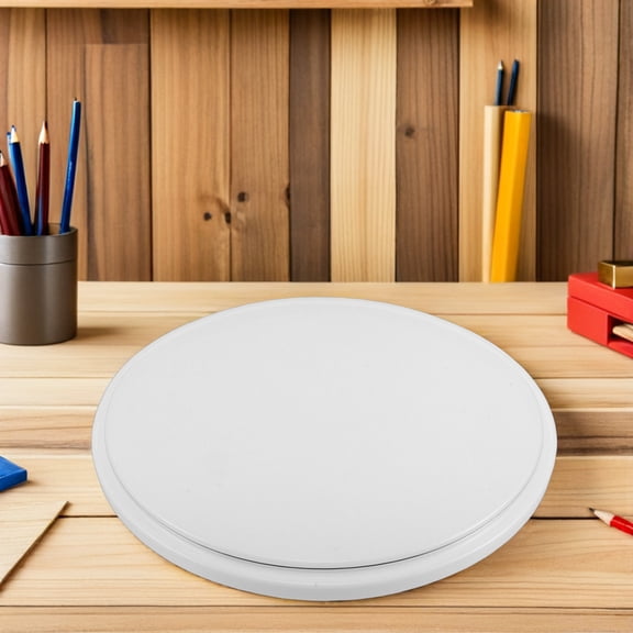 BESTYASH Easy Install White Round Ceiling Light Cover for Bathroom Fixtures