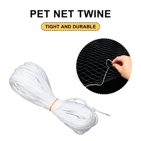 BESTYASH White Security Mesh for Stairs Cat Protecting Mesh Sturdy Uv Resistant Balcony Guard