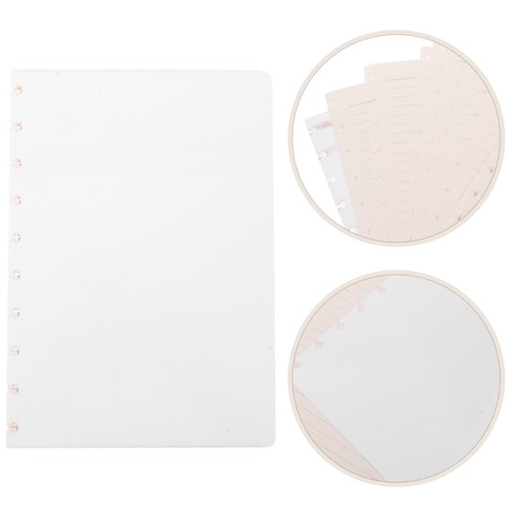 BESTYASH White Sublimation Notebook Blank Pages for Office Heat Transfer Printing