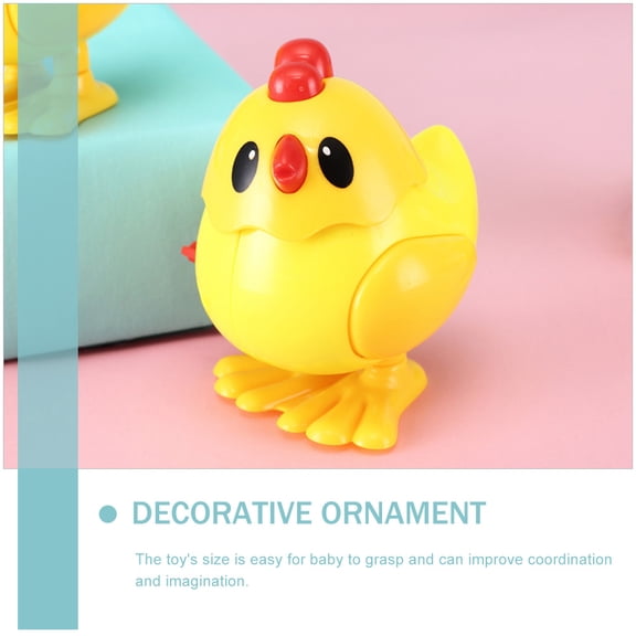 BESTYASH Wind Up Chicken Toys Wind Up Jumping Chicken Toys Plastic 3Pcs