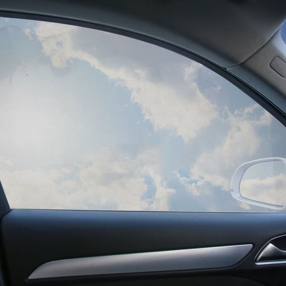 BESTYASH Window Film Protector in Black for Cars Providing Uv Shielding and Easy Windshield Fit
