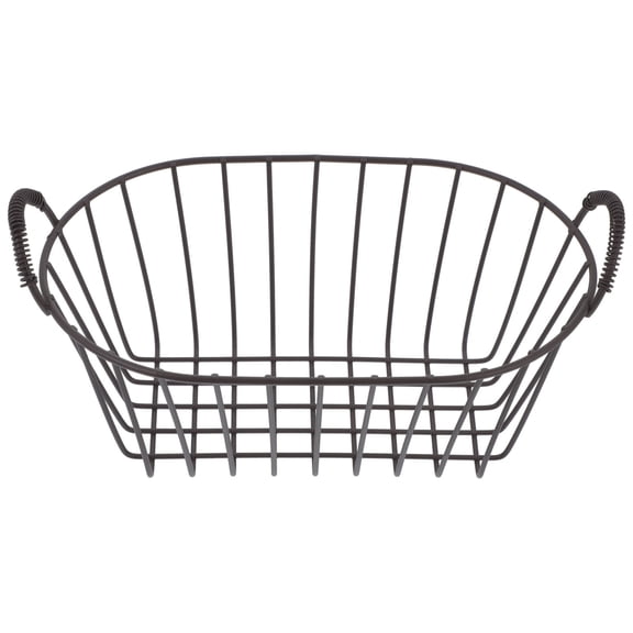 BESTYASH Wire Basket for Organizing Storage Basket Iron Brown 1Pcs for Desktop
