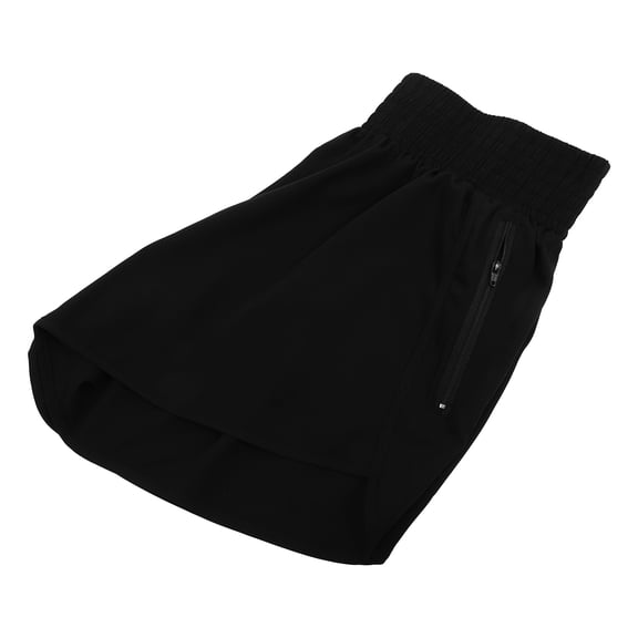 BESTYASH 1Pcs Black Workout Shorts for Women Polyester Breathable Loose Fit for Fitness Activities