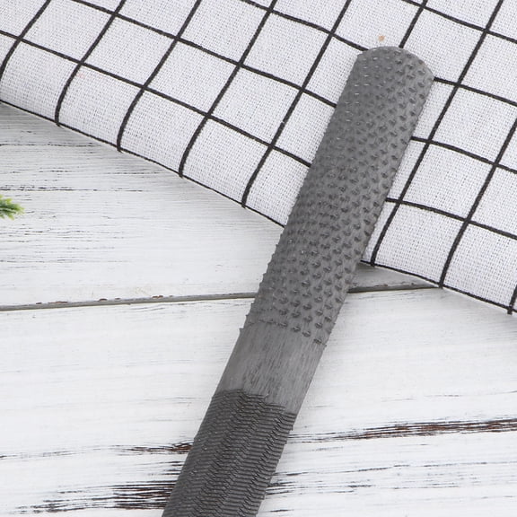 BESTYASH Wood Rasp Tool Four Way File Grey Steel with Fine Rough Coarse Tooth for Shaping