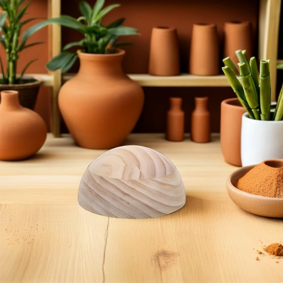 BESTYASH Wooden Geometric Pottery Tools for Consistent Ceramic Plate Making and Clay Shaping
