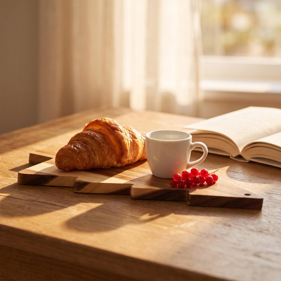 BESTYASH Wooden Serving Board and Tree Shaped for Christmas Cheese Desserts