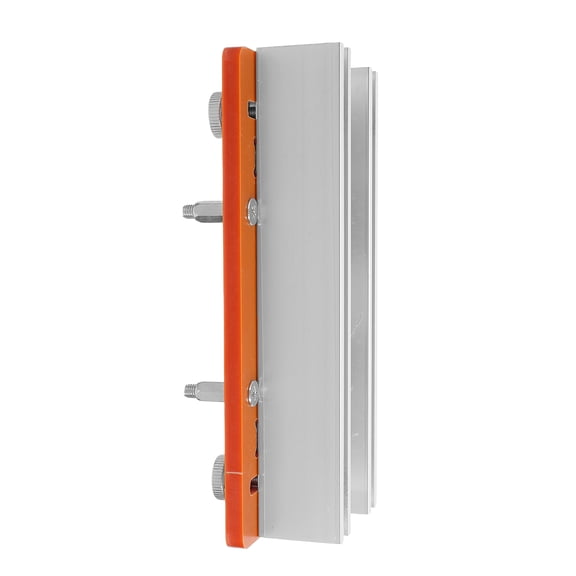 BESTYASH Woodworking Auxiliary Bracket Aluminum Router Table Insert for Accurate Slotting and Drilling