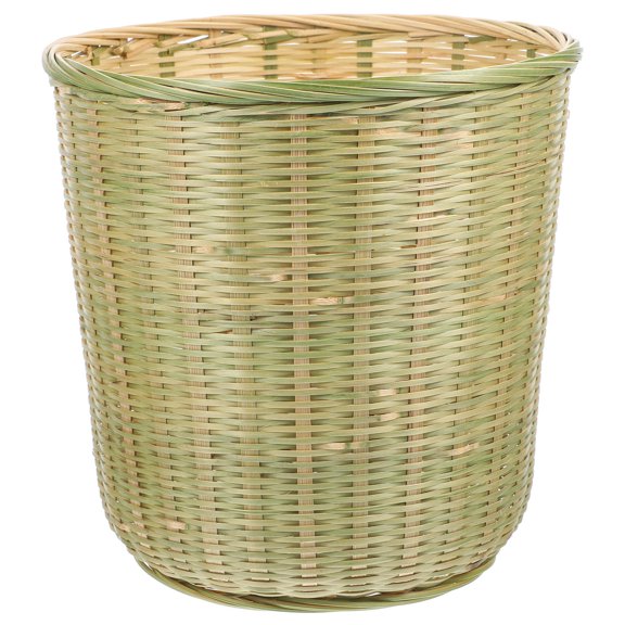 BESTYASH Green Woven Storage Basket - Multi-Use Organizer for Home, Office, Closet, and More - 1 Piece