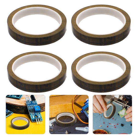 BESTYASH Yellow Esd Warning Tape with Double Sided Adhesive for Industrial Floor Marking
