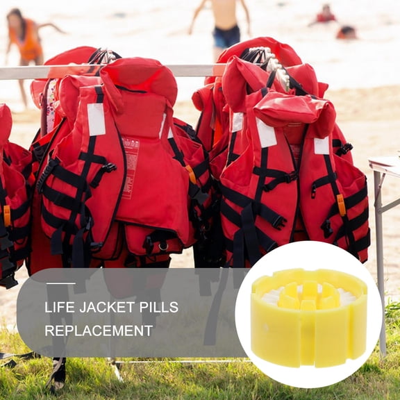 BESTYASH Yellow Inflatable Life Vest with Automatic Activation for Boating, Fishing, Water Sports, and Daily Safety Use