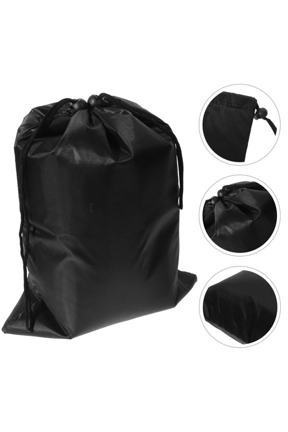 breathable produce bags Produce Storage Bag Black Drawstring Closure for Farmers Markets 1Pcs