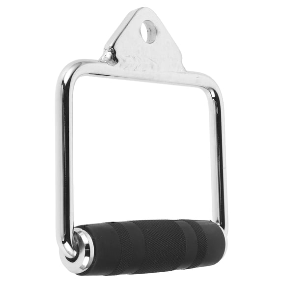 BESTYASH Heavy Duty Steel D Handle for Cable Machines Comfortable Fitness Workout Accessories
