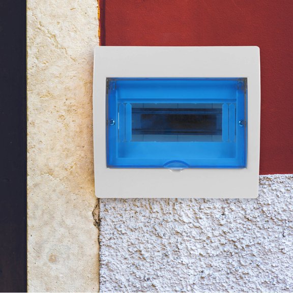 BESTYASH Weatherproof Distribution Box for Outdoor Electrical Protection and Circuit Breaker Safety