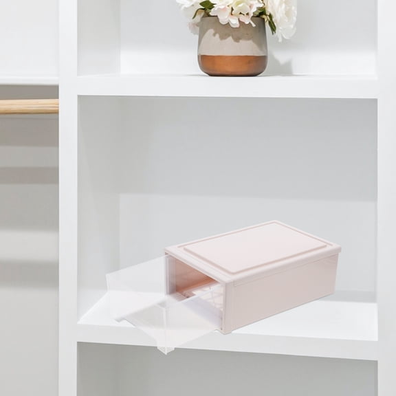 BESTYASH Large Plastic Storage Chest with Clear Transparent Drawers for Easy Viewing and Efficient Organization