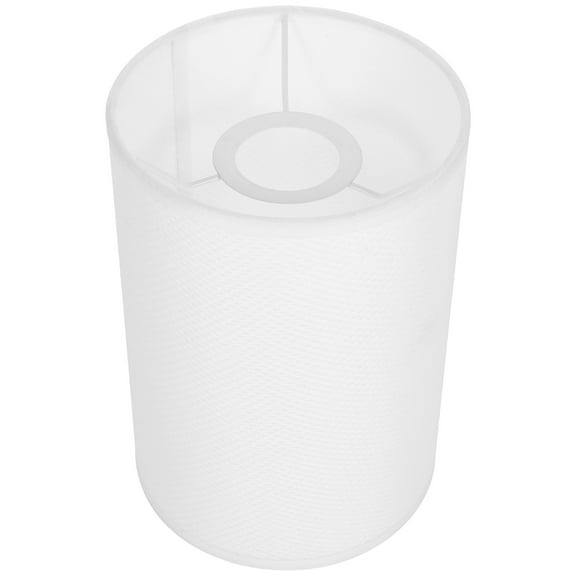 BESTYASH drum table lamp shades Table Lamp White Fabric Tear-resistant Living Room 1Pcs