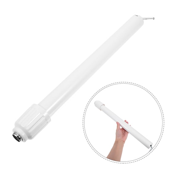 BESTYASH White Retractable Floor Fan Support Rod Replacement Stable Pedestal Stand Extension