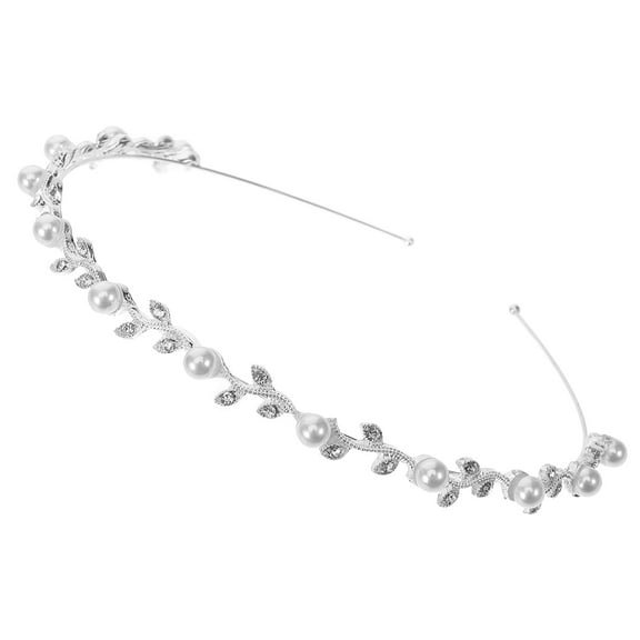 BESTYASH hair decoration bridal tiara Decorative Silver 1Set for Women