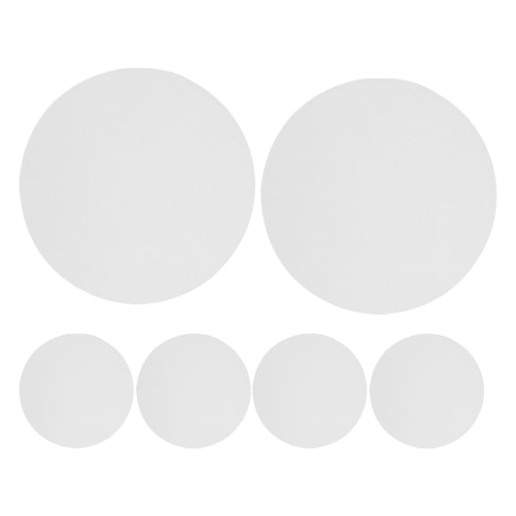 BESTYASH 6-Pack White Plastic Lamp Shades with Light Diffusion for Pendant and Ceiling Light Fixtures