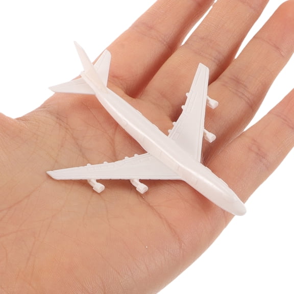 BESTYASH Vintage Airplane Model Figurine Plastic Plane for Urban Planning Projects and Enthusiasts 1 Piece