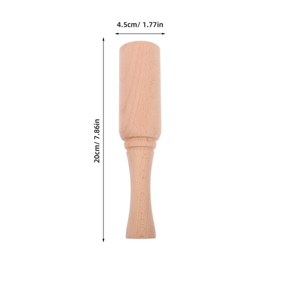 BESTYASH woodworkers mallet Craft Working Hammer Beech Wood Woodworking Leatherworkers 1Pack