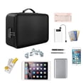 thumbnail image 1 of BESTYO Document Organizer Bag 4-Layer Large Space Fireproof Water-Resistant Zipper File Storage Case with Lock Gifts, 1 of 16