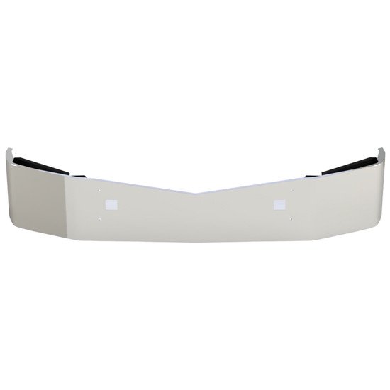 BESTfit 16 Inch Chrome SBA Bumper With Tow Holes For Peterbilt