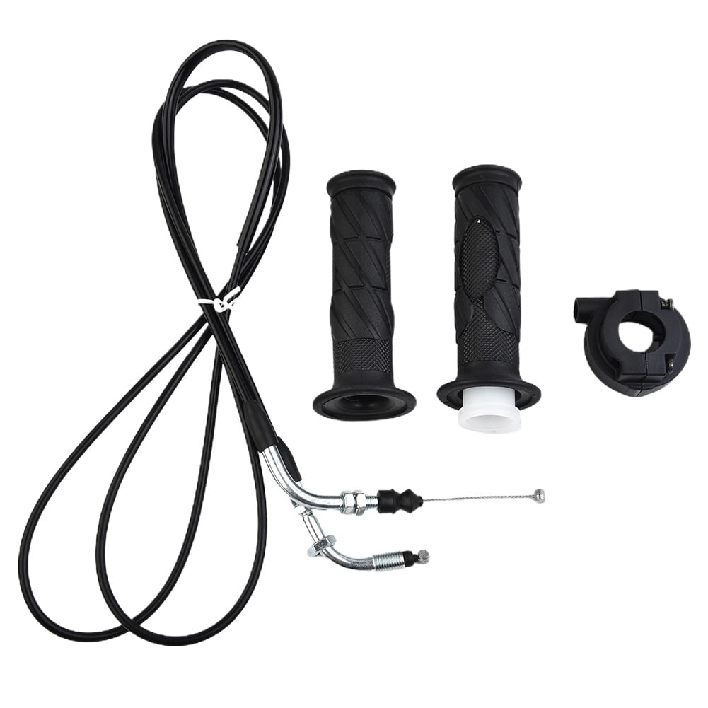 BESVEH 2Pcs Moped Scooter Throttle Turn Handlebar Grip Cable for GY6 125-150CC ATV Bike