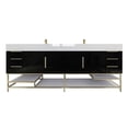 thumbnail image 1 of BETHANY FREESTANDING VANITY WITH REINFORCED ACRYLIC SINK FROM 24 INCH TO 84 INCH, 1 of 5