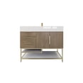 thumbnail image 1 of BETHANY FREESTANDING VANITY WITH REINFORCED ACRYLIC SINK FROM 24 INCH TO 84 INCH, 1 of 5