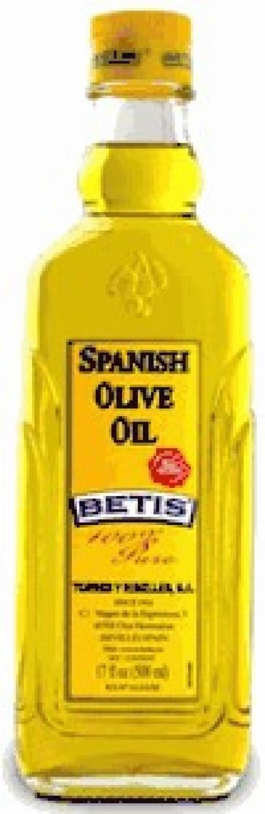 BETIS 100 PURE OLIVE OIL 17 OZ