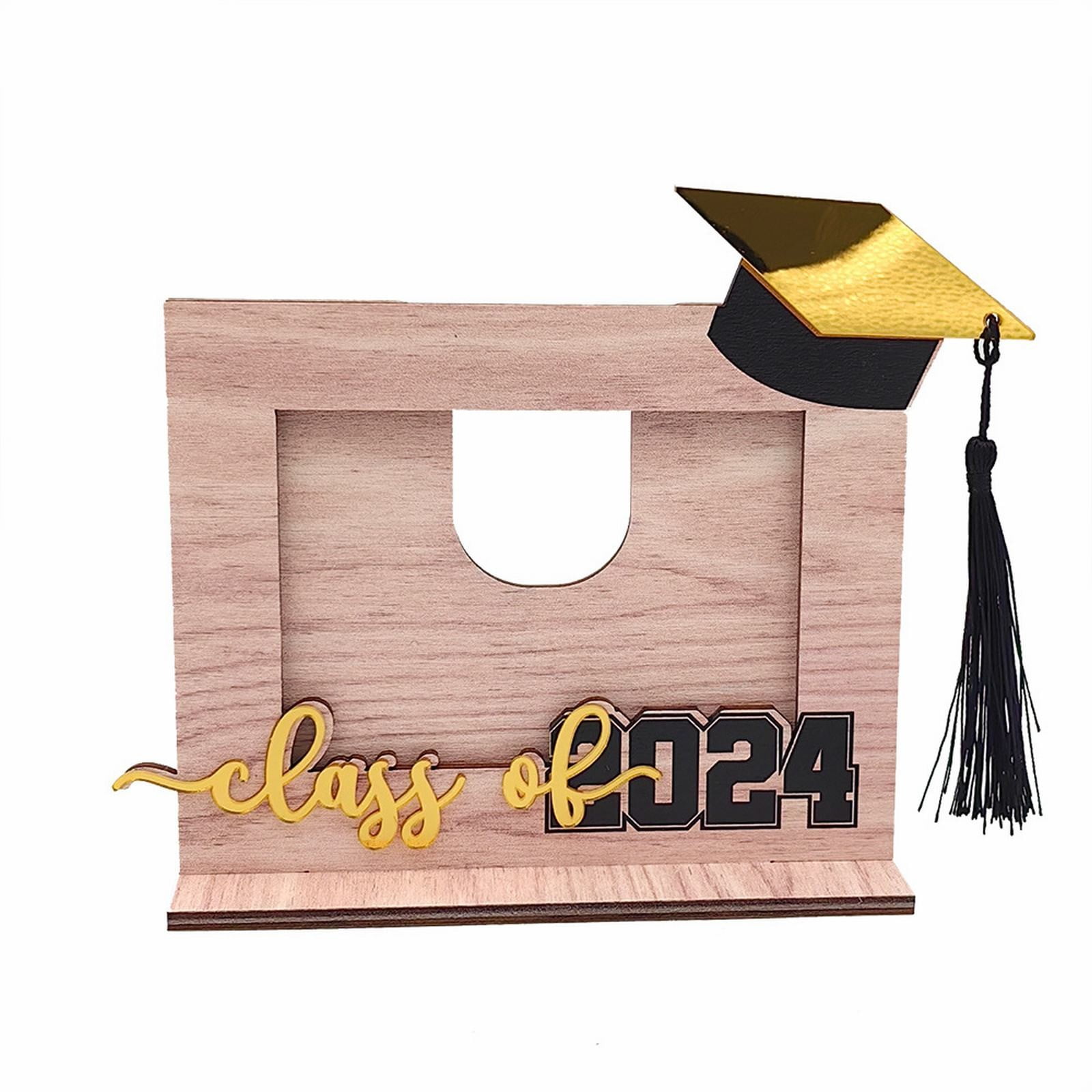 BETM Graduation Gift DIY Wooden Photo Frames Graduation Photo Frames ...