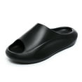 thumbnail image 1 of BETOOSEN Cloud Slides for Women and Men, Non Slip Thick Sole Pillow Slippers, Quick Drying Soft Comfort Shower Slippers, Lightweight Open Toe Beach Platform Slide Sandals, 1 of 9