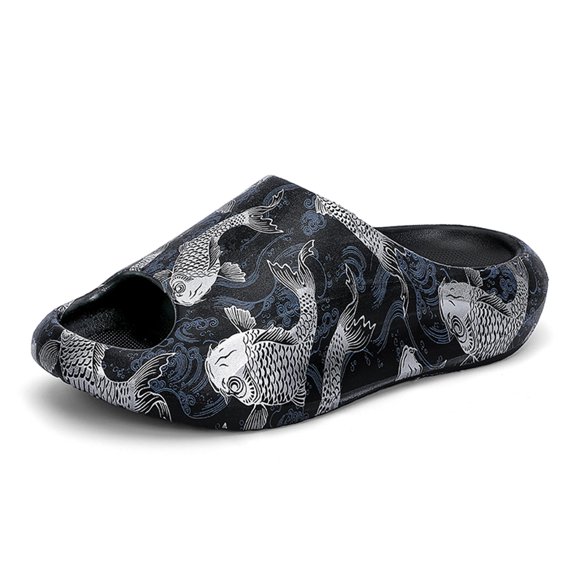 BETOOSEN Pillow Slippers for Women and Men Non Slip Quick Drying Shower Slides Bathroom Sandals | Ultra Cushion | Thick Sole Fashion Trends Sandals