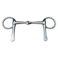 BETOR 11.5cm Stainless Steel Horse Bit Full Cheek Snaffle Bit Mouth Horse Tack