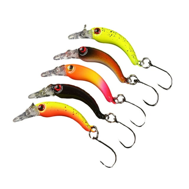 BETOR 4cm/1.4g Floating Minnow Fishing Lure Artificial Hard Bait Hook