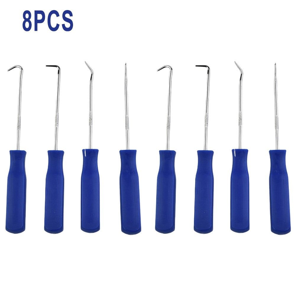 BETOR 8pcs Set Car Pick & Hook O Ring Oil Seal Gasket Puller Remover