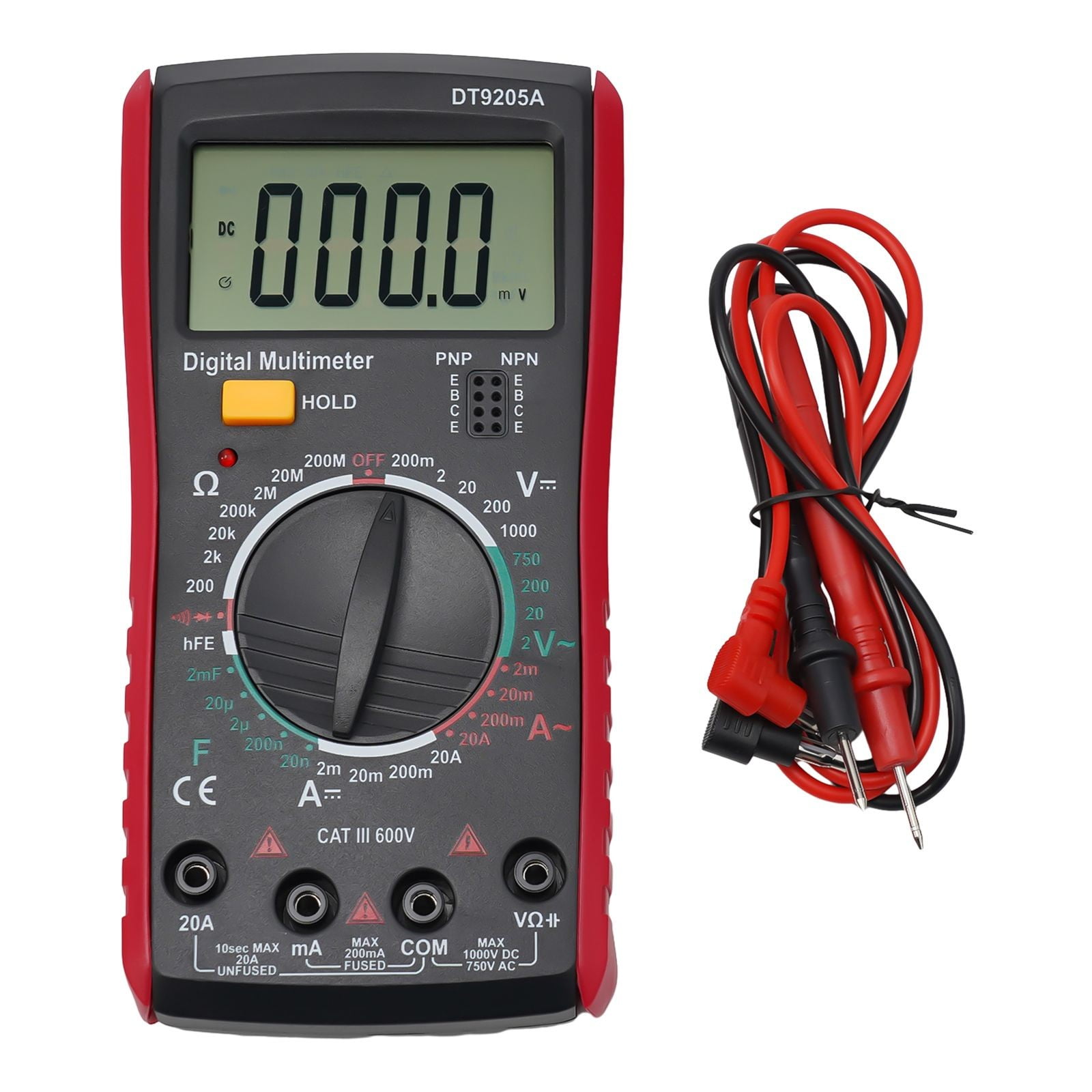 BETOR DT9205A Digital Multimeter Multifunction AntiBurning Household