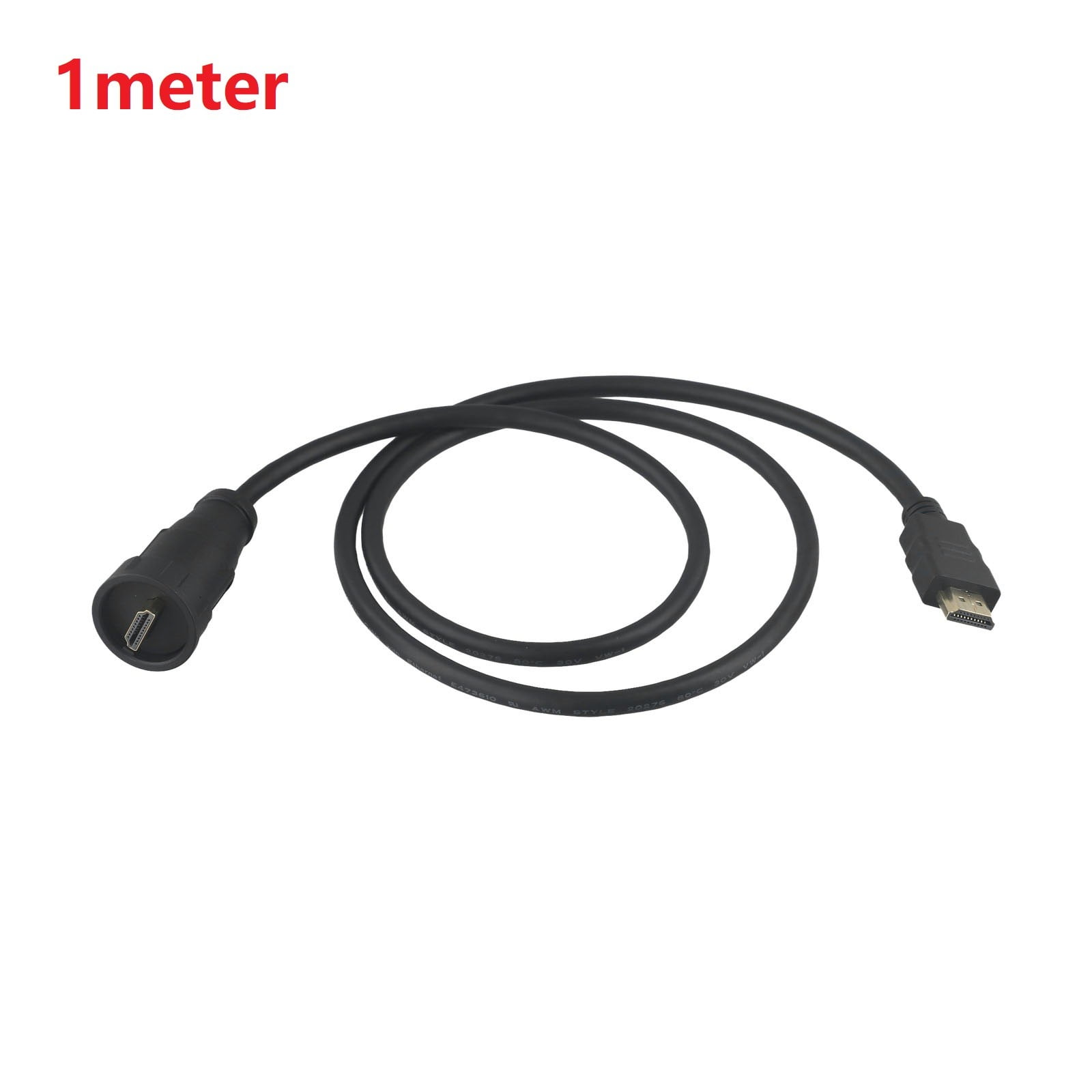 BETOR E16 Panel Mount Socket Waterproof IP67 Data Adapter Male Straight