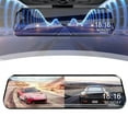 BETOR Mirror Camera for Car Video Recorder Rearview 10inch Touch Front